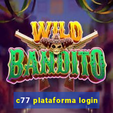 c77 plataforma login